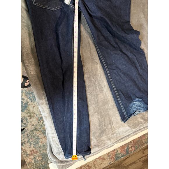 G-Star Originals Raw Denim BB Wide Pants Unisex Dark Wash Size 34W x 34L Y2K - Picture 12 of 13
